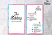 design your double sided business card