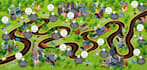 draw a roadmap in vector illustration