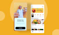 design modern mobile app UI UX in figma for ios and android