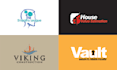 do 3 modern logo design in 22 hours