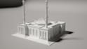 model miniature a monument in 3d