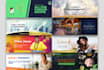 craft a professional website banner design