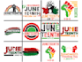 make custom african american t shirt and  juneteenth t shirt design within 4hour