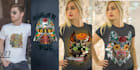 design the sugar skull logo for t shirt etc