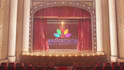 theatre curtain logo reveal
