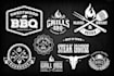 design bbq, grill, bar  and restaurants logo