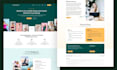 design a professional and modern website UI design in figma