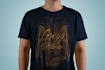 do custom typography  t shirt design