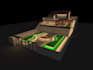 make facade lighting using dialux evo