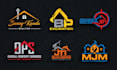 design real estate, construction, property logo