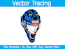 manually trace your image or convert your logo to vector in 24hrs