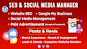 do digital marketing, social media and SEO