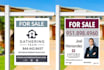 make professional yard sign or lawn sign or bandit sign