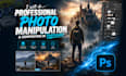 create professional photoshop editing and photo manipulation