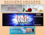 design a professional web banner, header, ads, cover