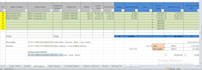 do copy and paste, data entry  PDF to excel