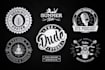 design a perfect retro, vintage, and hipster badge logo