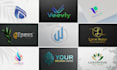 design a modern minimalist logo for your brand
