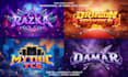design a professional 3d game logo for studios and developers