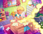 illustrate detailed children book scenes with storytelling