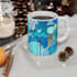 illustrate custom mug or glass design for food and drink