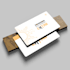 attractive plastic or transparent business card design