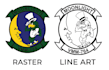do vector tracing and illustration line art perfectly