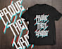 design trendy custom t shirt design and illustration
