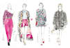 draw a professional fashion illustration