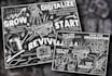 design crazy chalkboard flyer poster brochures