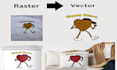 vector tracing and color separation for screen printing