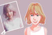 draw cartoon potrait with my style