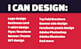 do any graphic design work for you