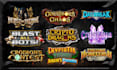 design a 3d logo for games, movies, and business