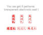 create japanese kanji name and 6 patterns of the electronic seal