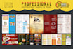 provide professional restaurant menu, set menu or flyer