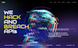design unique homepage design website UI