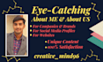 write your about us or about me page