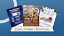 design professional flyers, bi fold, tri fold brochure