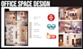 transform your office expert design and realistic renderings