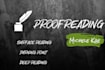 proofread your writing and provide feedback