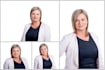 clean, sharp and professional business portrait retouching
