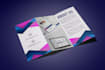 design flyer, brochure, company profile