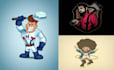 design cartoon and mascot logo design