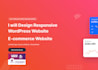 customize and design a modern responsive wordpress website
