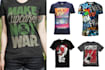 create vintage t shirt design for your brand and apparel