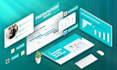 design powerpoint presentation or keynote presentation and pitch deck