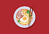 create a flat illustration for you