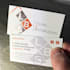 create best business card four k effect
