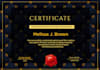 do professional, modern certificate designs in 14 hours